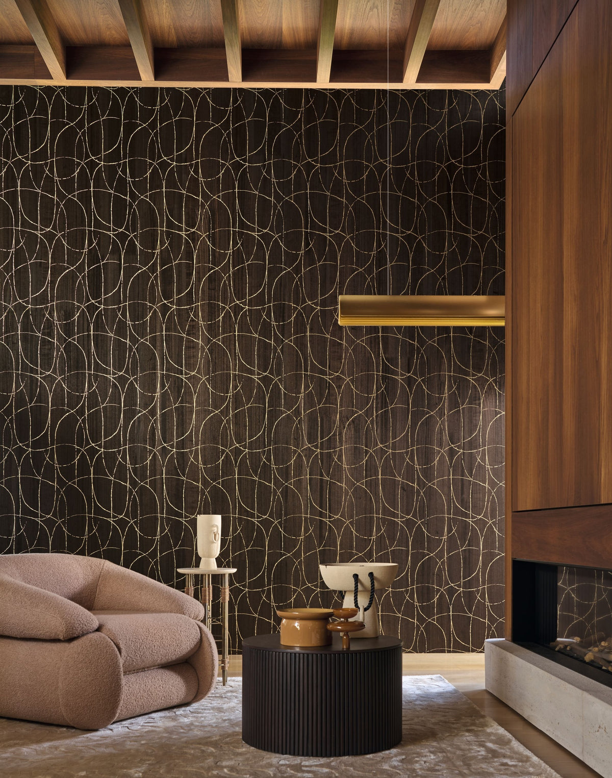 Casamance behang Traversée Splendeur 71761834 in interieur