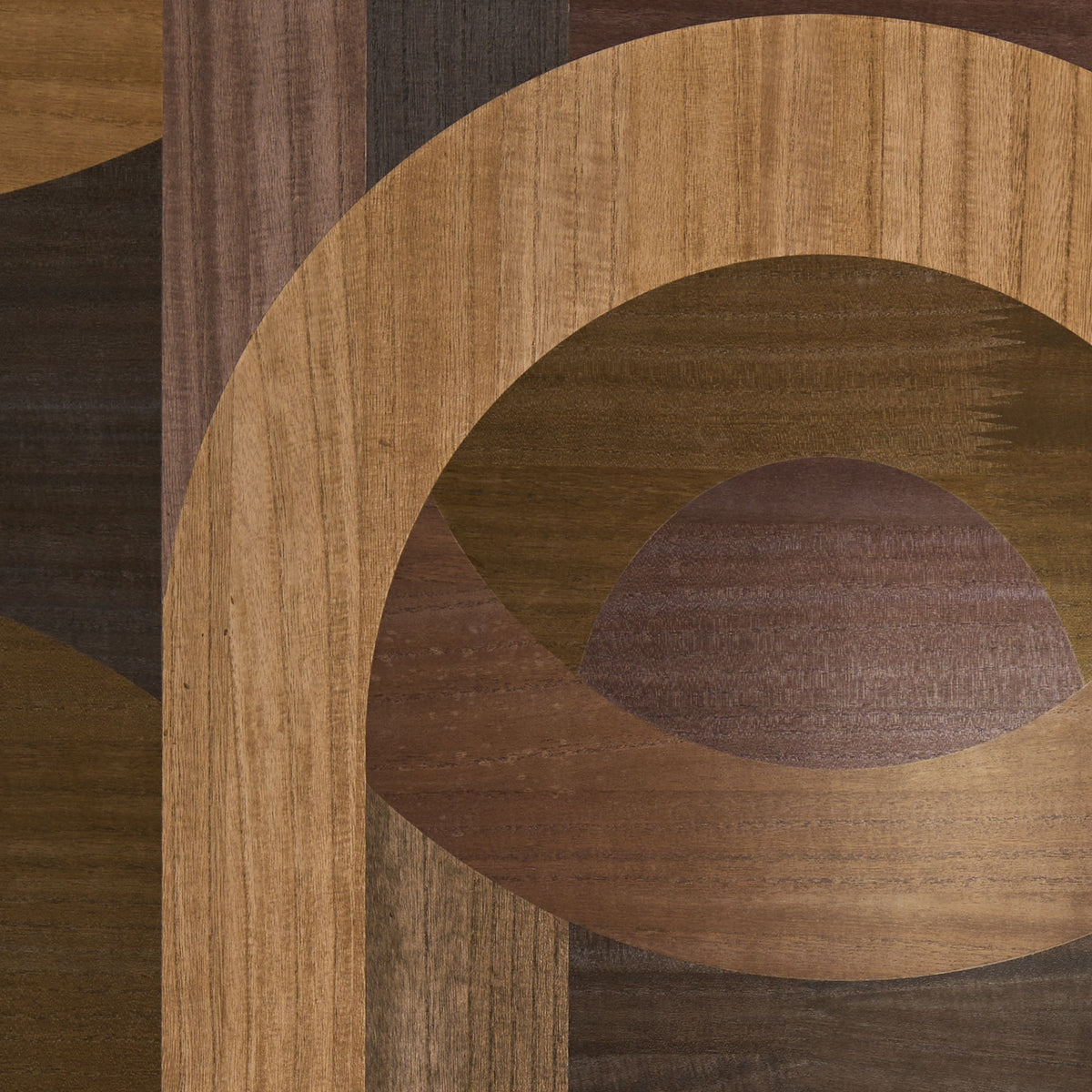 Casamance behang Traversée 71780331 aubergine chêne (staal)