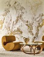 Casamance fotobehang Exploration Carrara 71790312 in interieur