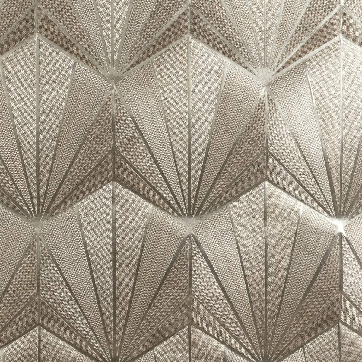 Casamance behang Traversée Majesté 71818734 noir de lune platine