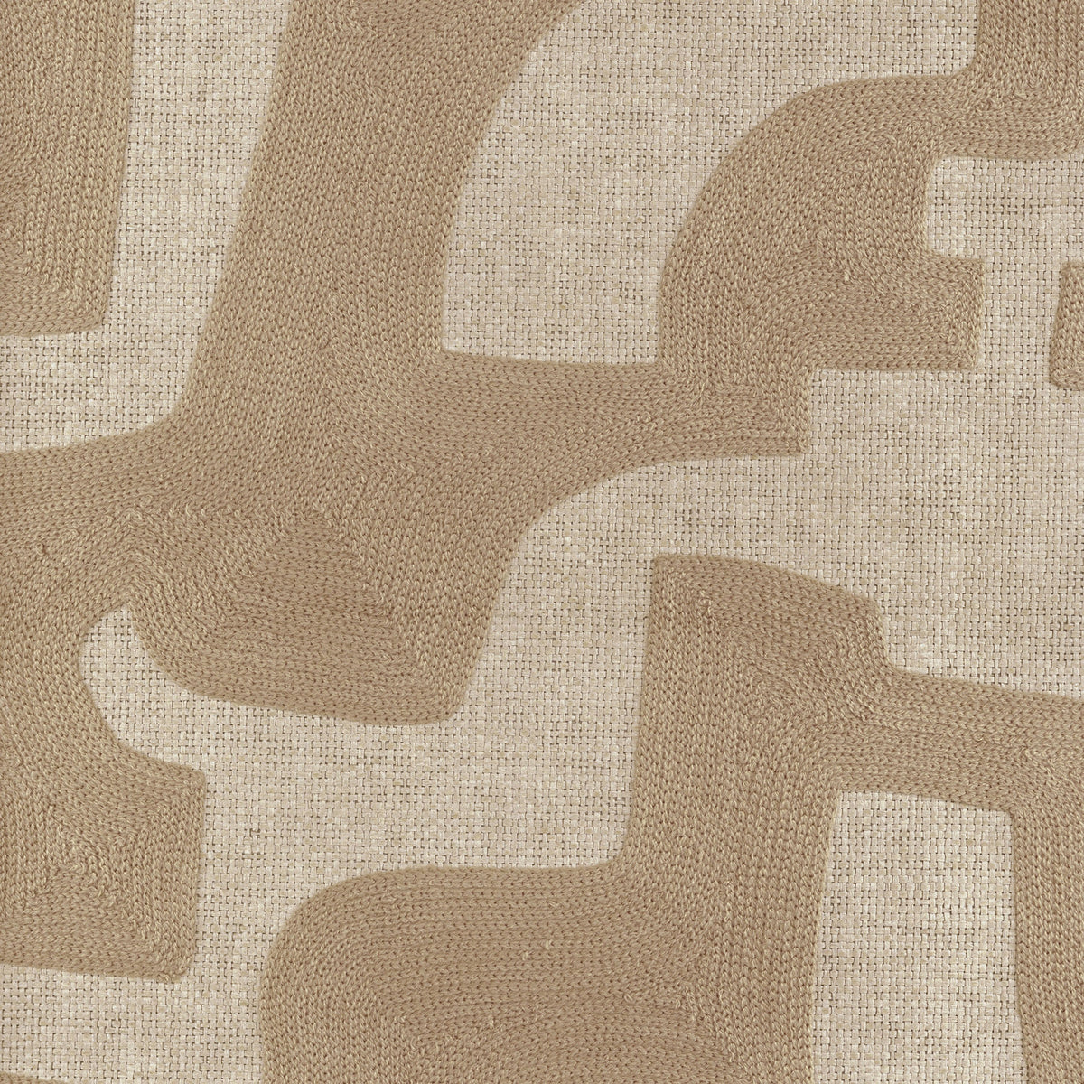 Casamance behang Traversée Sonate 71820206 beige marron glacé (staal)
