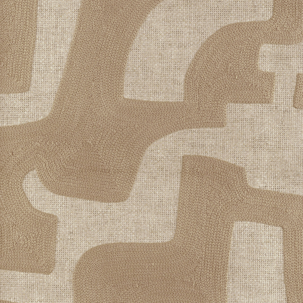 Casamance behang Traversée Sonate 71820206 beige marron glacé