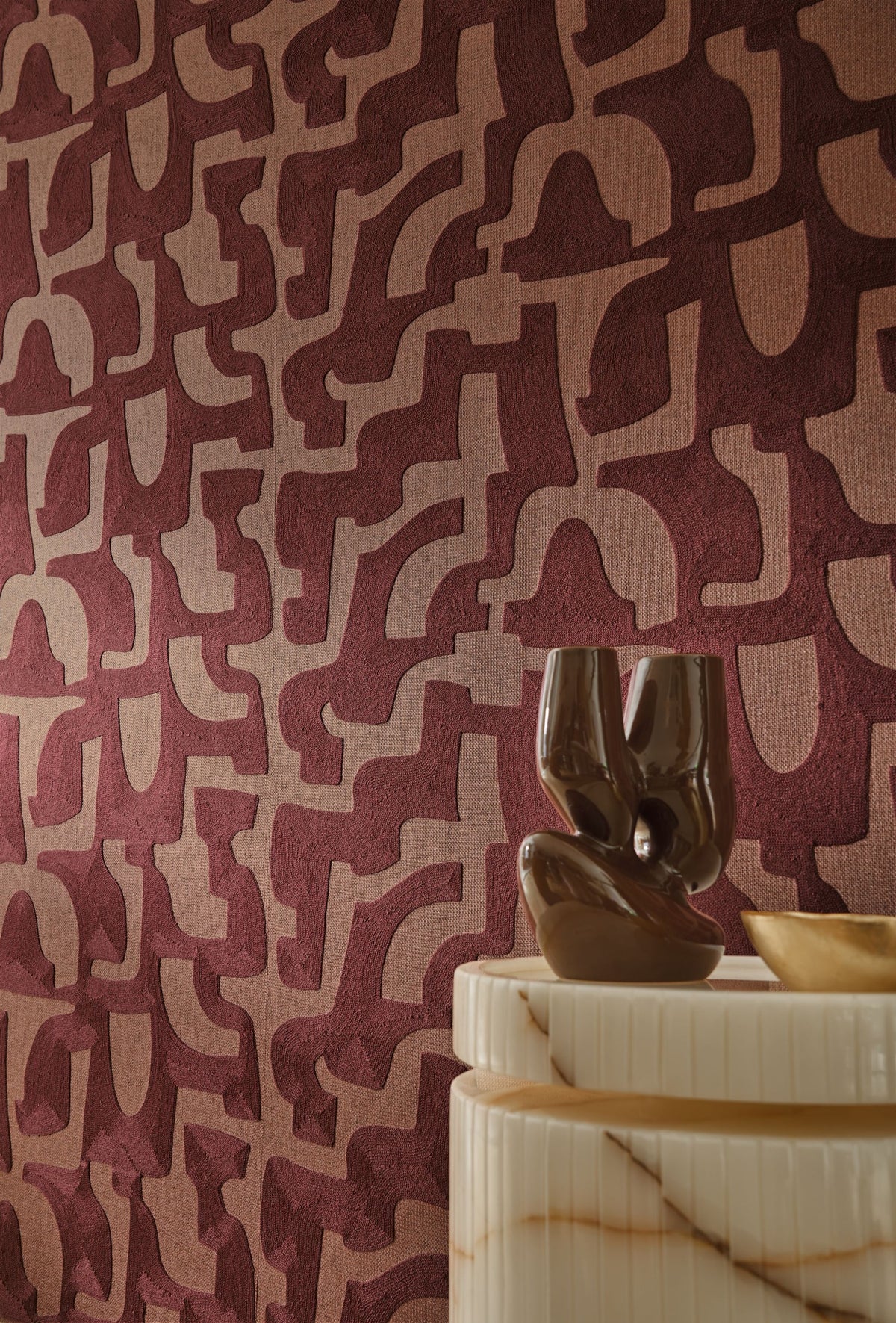 Casamance behang Traversée Sonate 71820308 detail