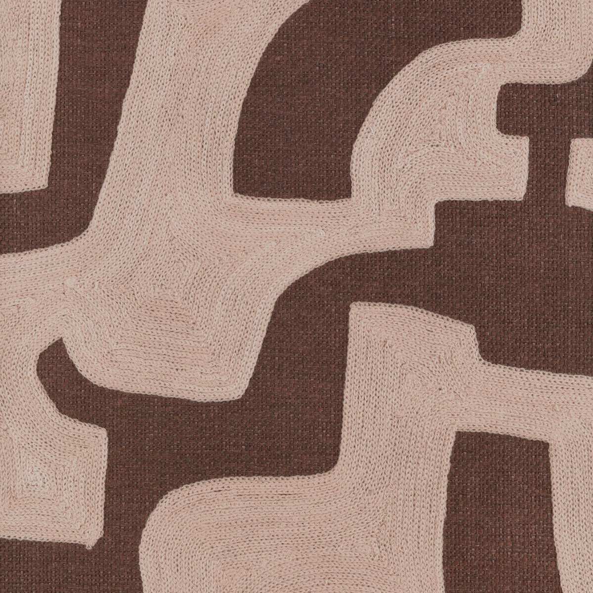 Casamance behang Traversée Sonate 71820410 lila wengé (staal)