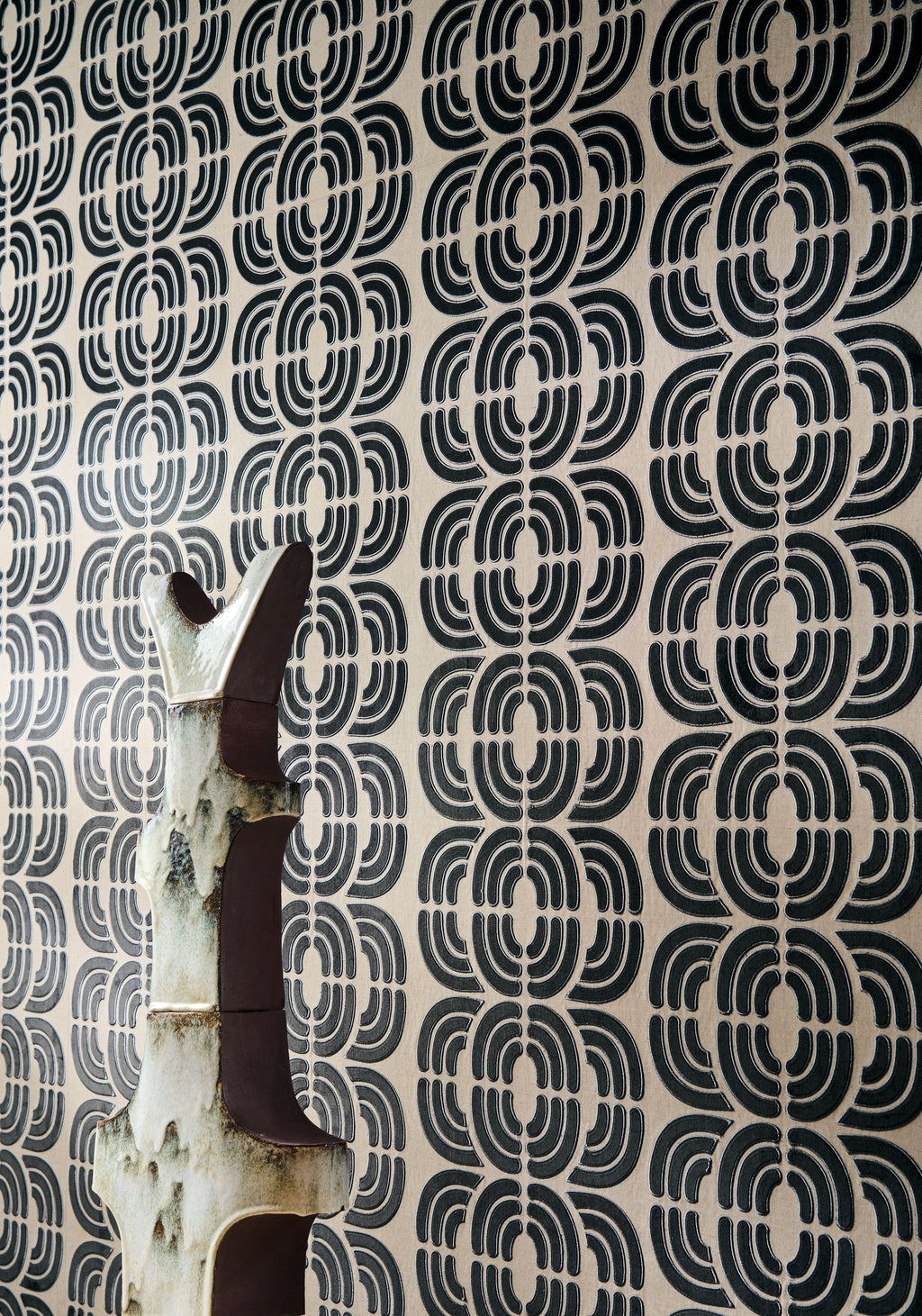 Casamance behang Mimbeau Arès 71860472 in interieur