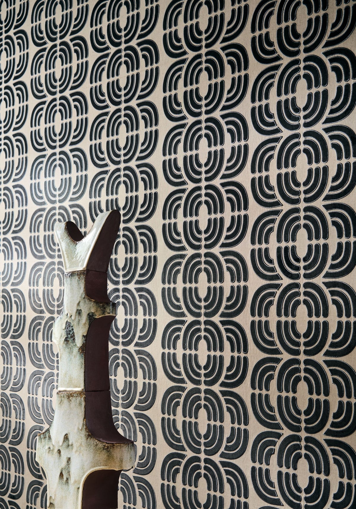 Casamance behang Mimbeau Arès 71860472 in interieur