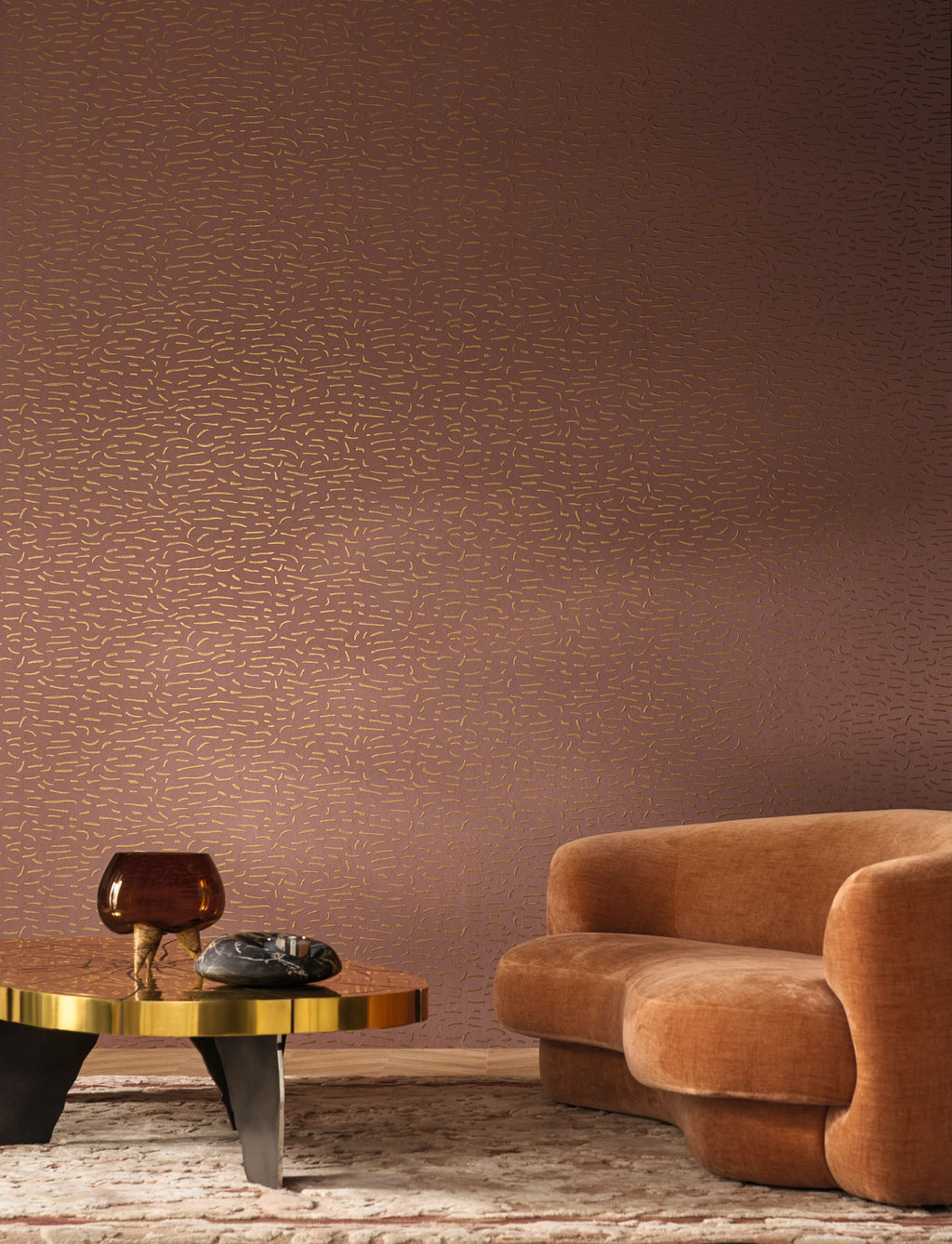 Casamance behang Impulsion Luméis 71900411 in interieur