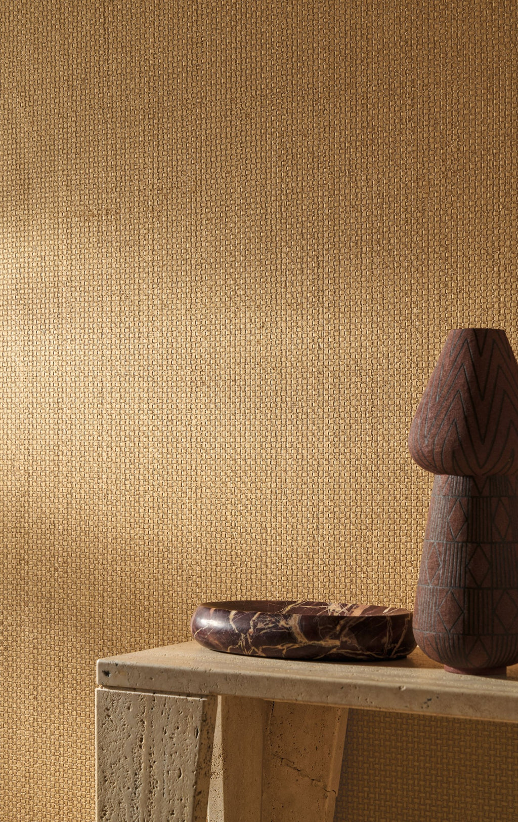 Casamance behang Tramis Fibrosa 71920435 detail