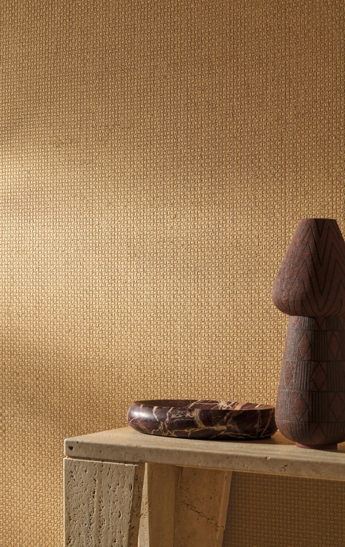 Casamance behang Tramis Fibrosa 71920435 detail