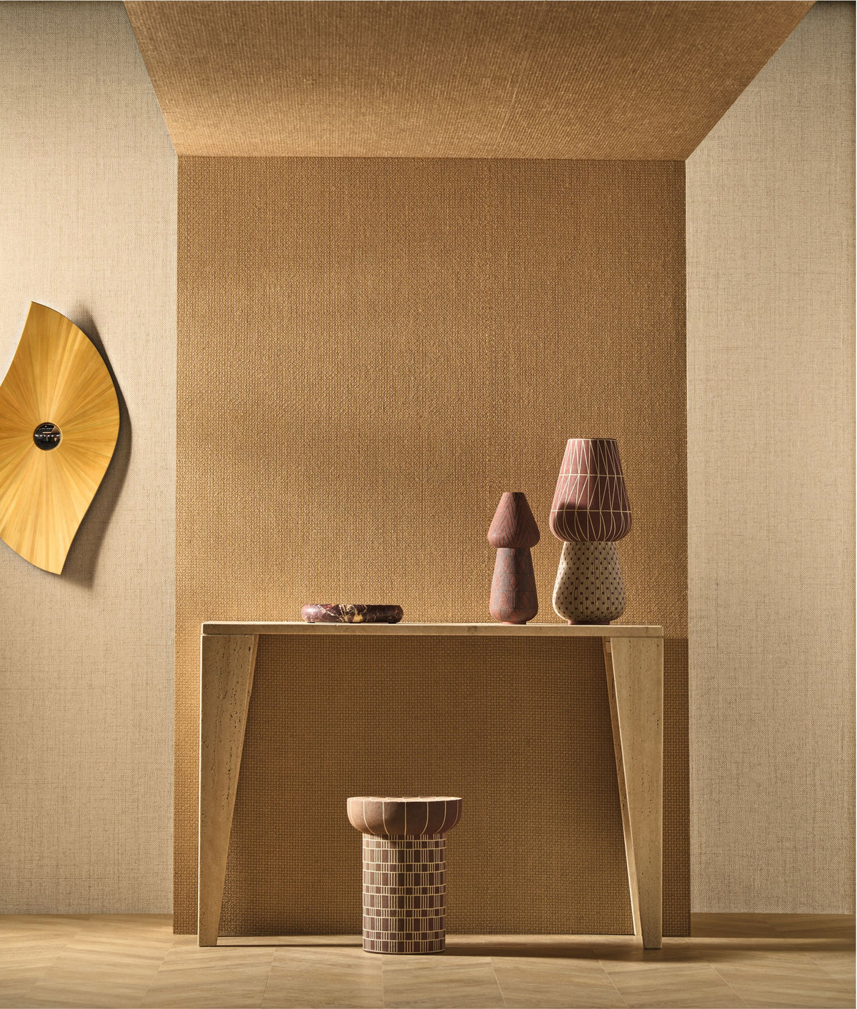 Casamance behang Tramis Fibrosa 71920435 in interieur