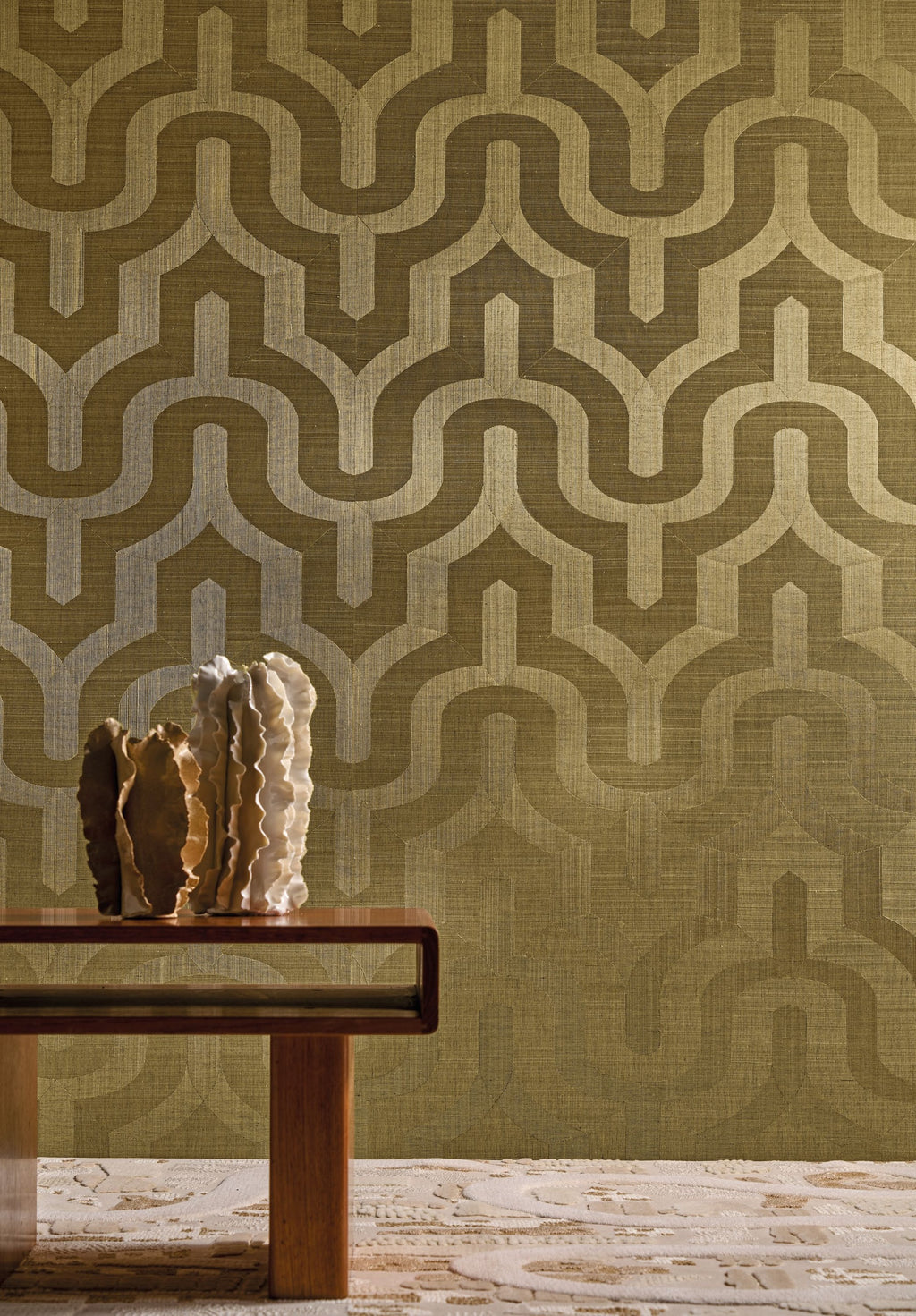 Casamance behang Odeon Mogador 71940326 in interieur