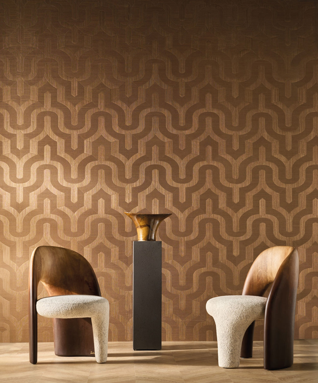 Casamance behang Odeon Mogador 71940484 in interieur