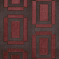 Casamance behang Odeon Chaillot 71960238 lie de vin (staal)