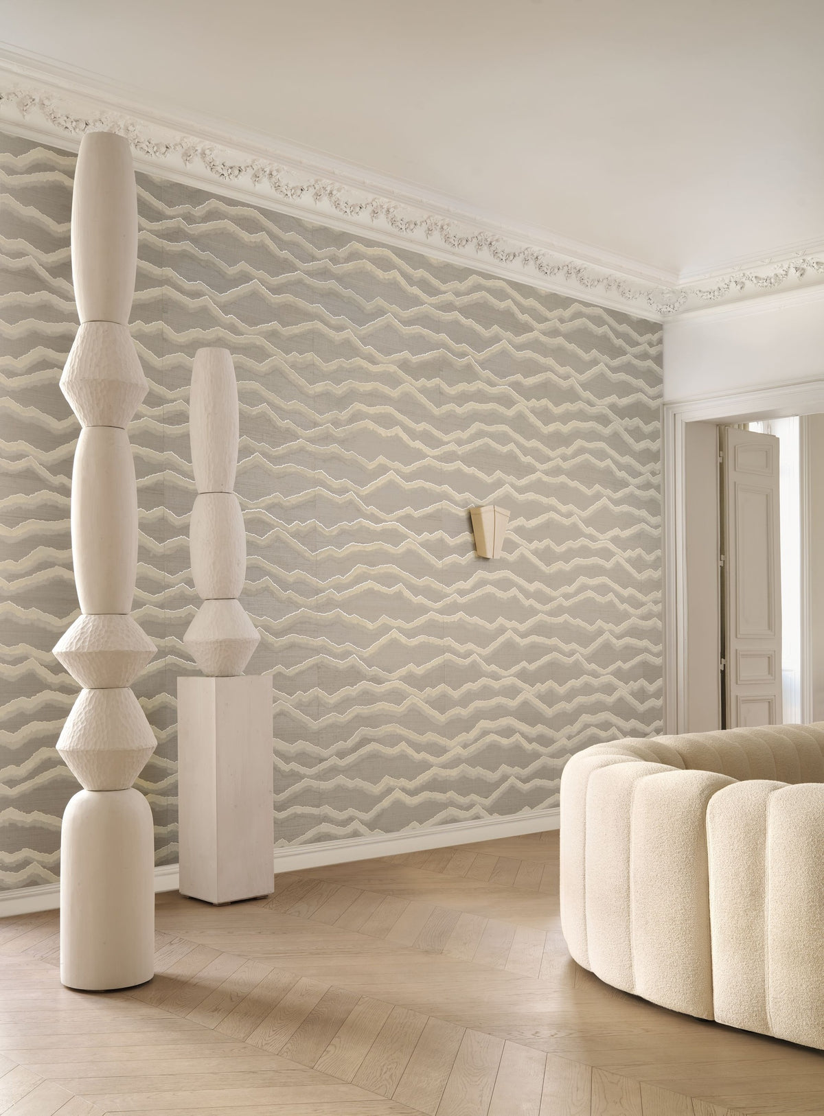 Casamance behang Midori Hida 71990226 in interieur