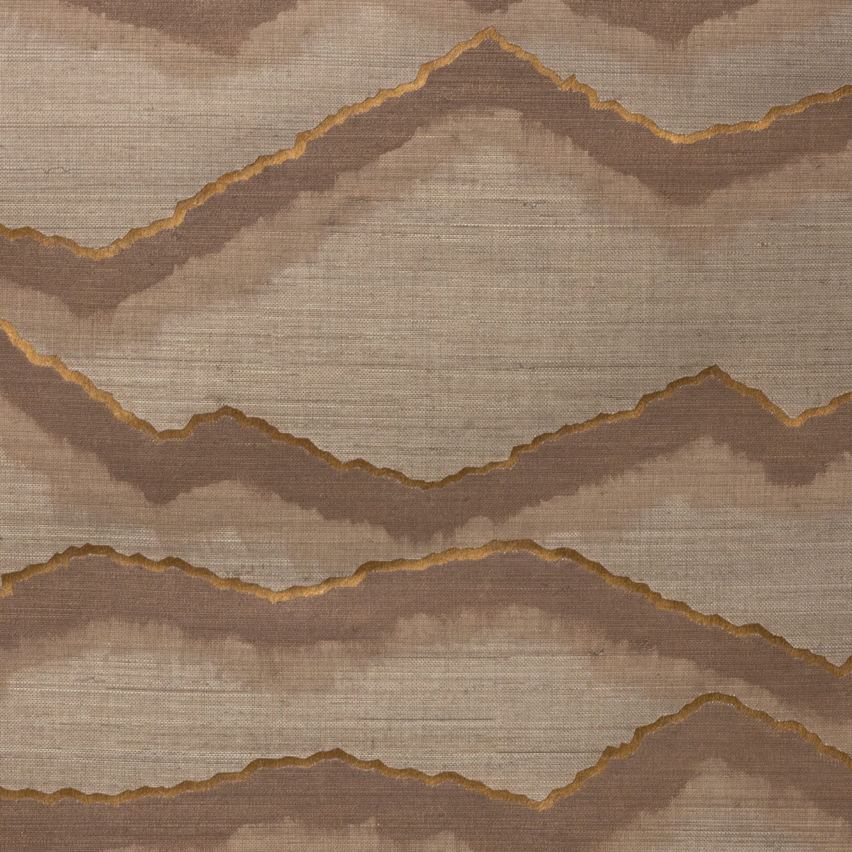 Casamance behang Midori Hida 71990347 latté cuivré