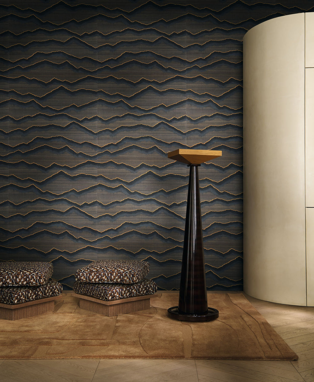 Casamance behang Midori Hida 71990462 in interieur
