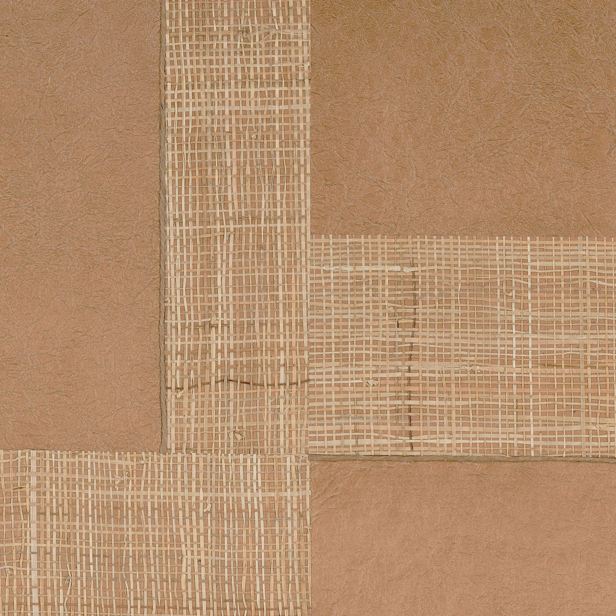 Casamance behang Midori Takumi 72450308 cuivre naturel
