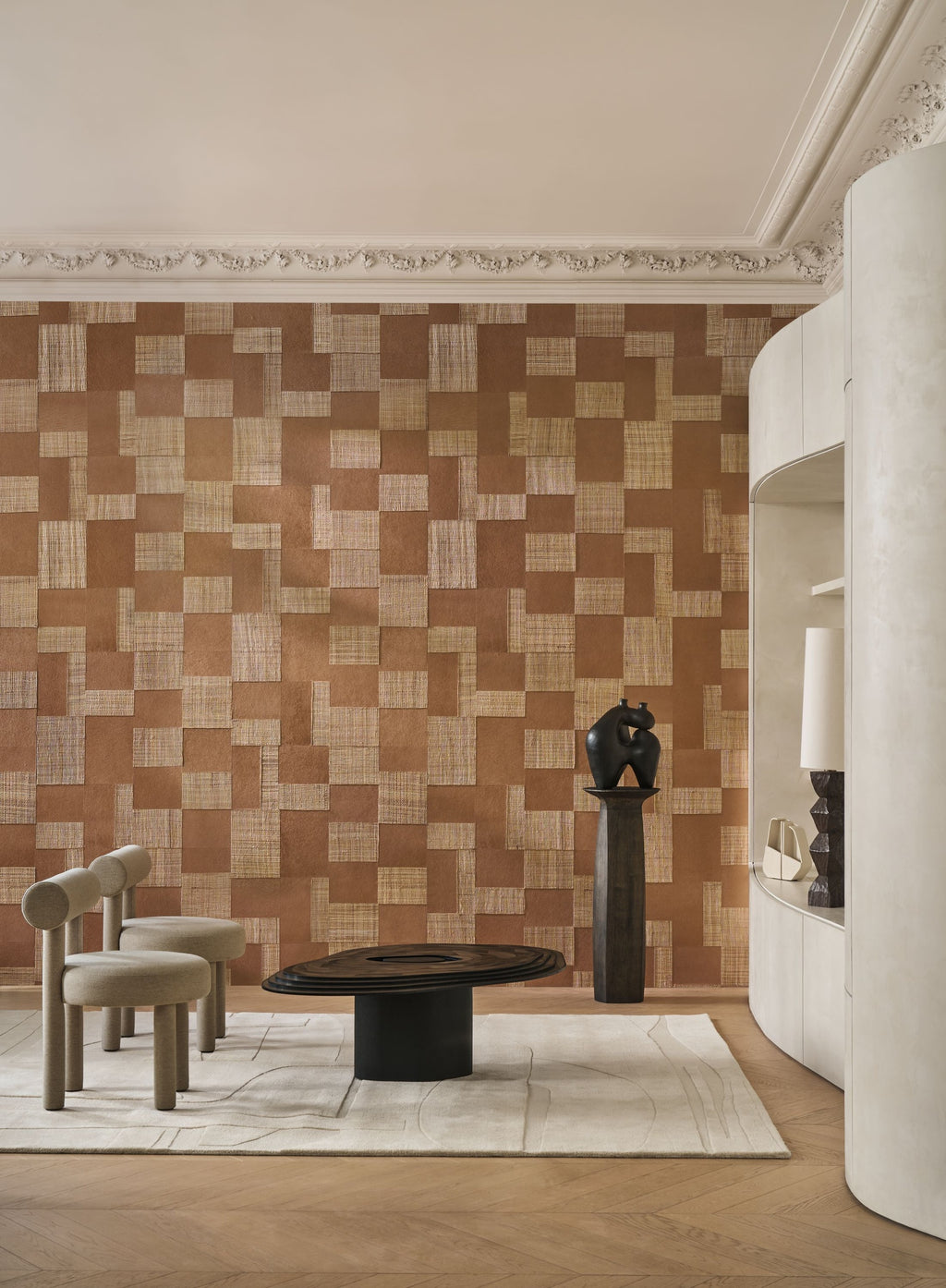 Casamance behang Midori Takumi 72450308 in interieur