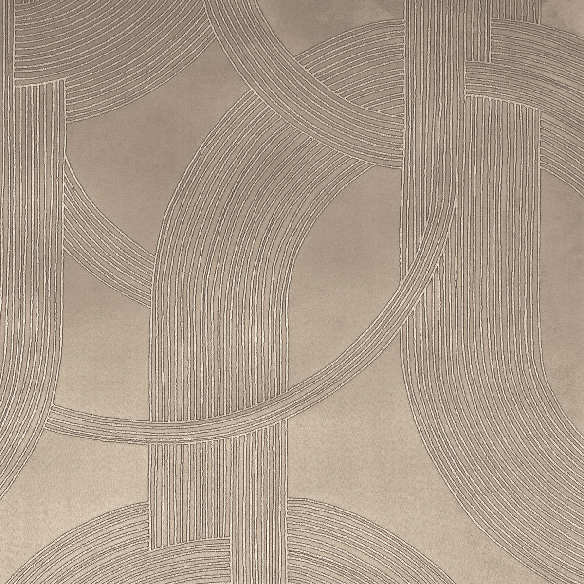 Casamance behang Odeon 72720144 taupe doré