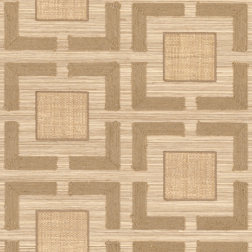 Casamance behang Taormina Biancavilla 73060248 beige naturel fonce