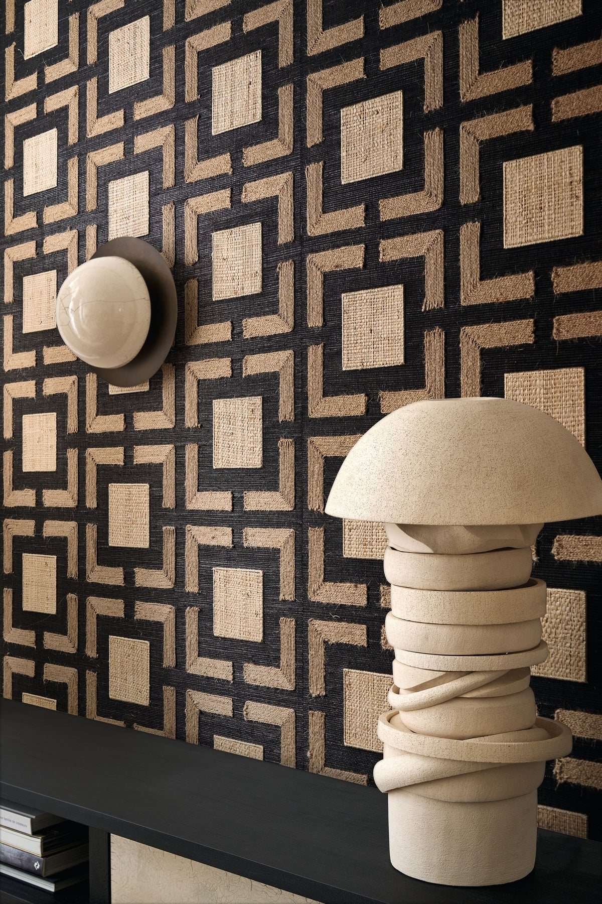Casamance behang Taormina Biancavilla 73060314 detail