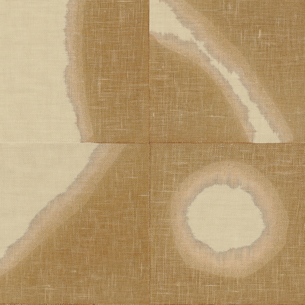 Casamance behang Mimbeau Arguin 73680498 sable ocre