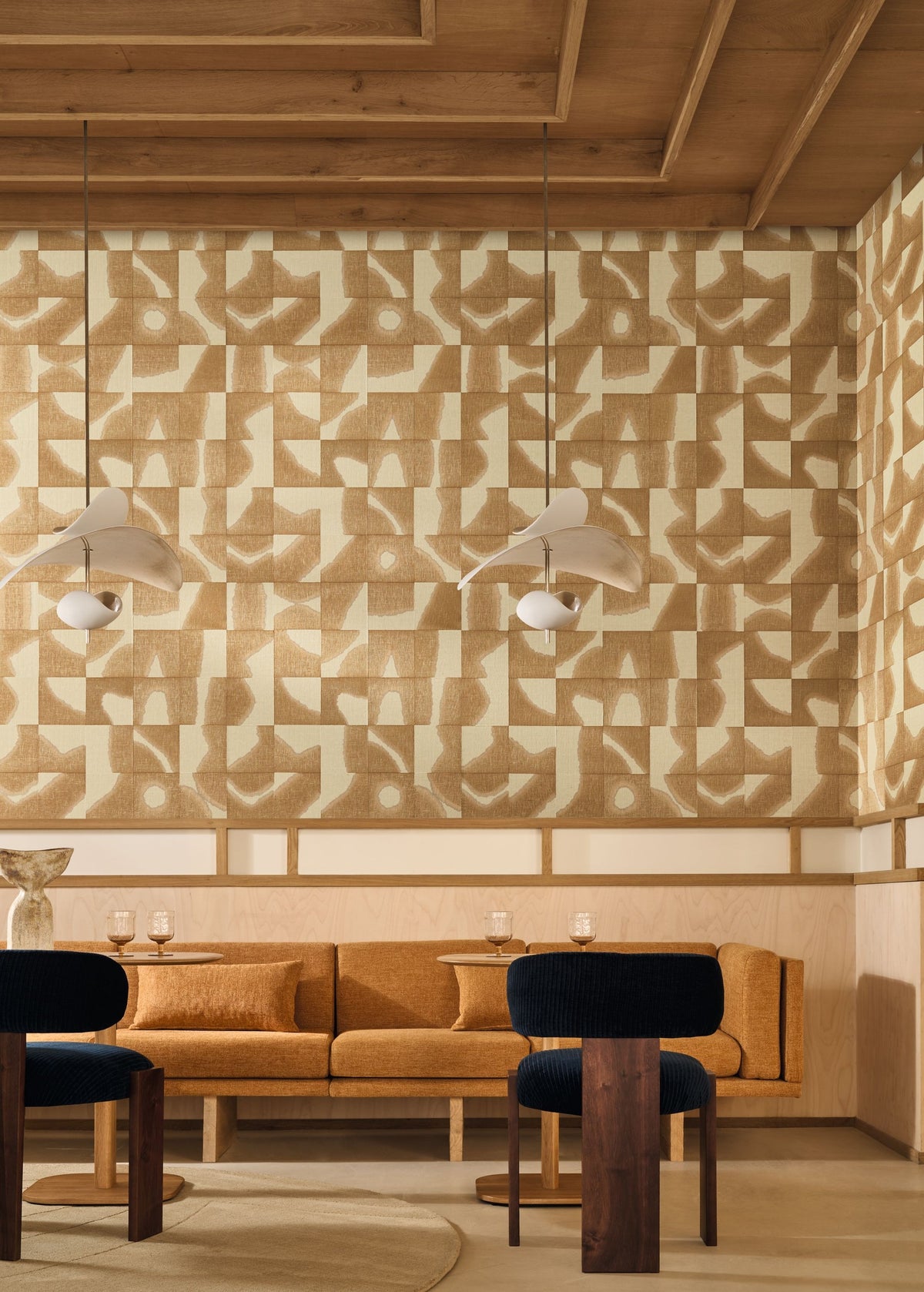 Casamance behang Mimbeau Arguin 73680498 in interieur