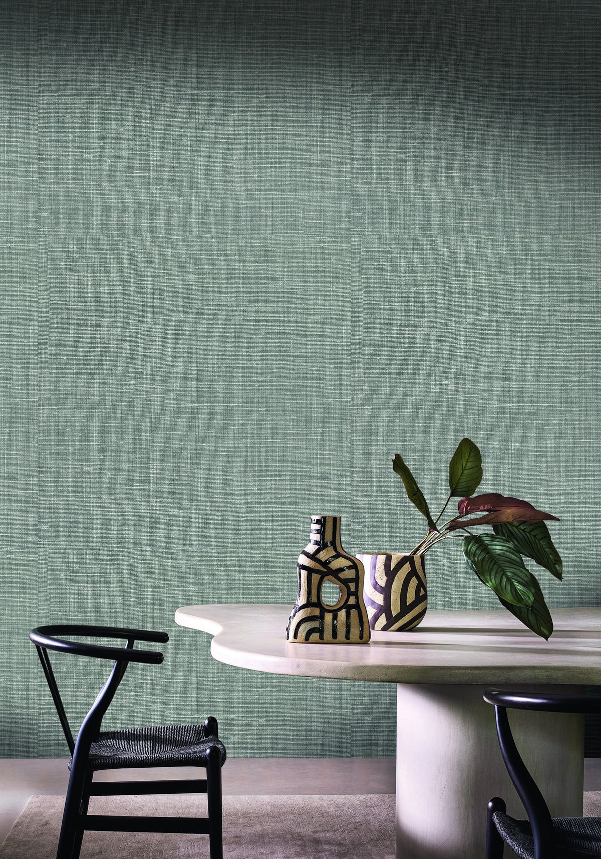 Casamance behang Mouvements Shinok 73813374 detail