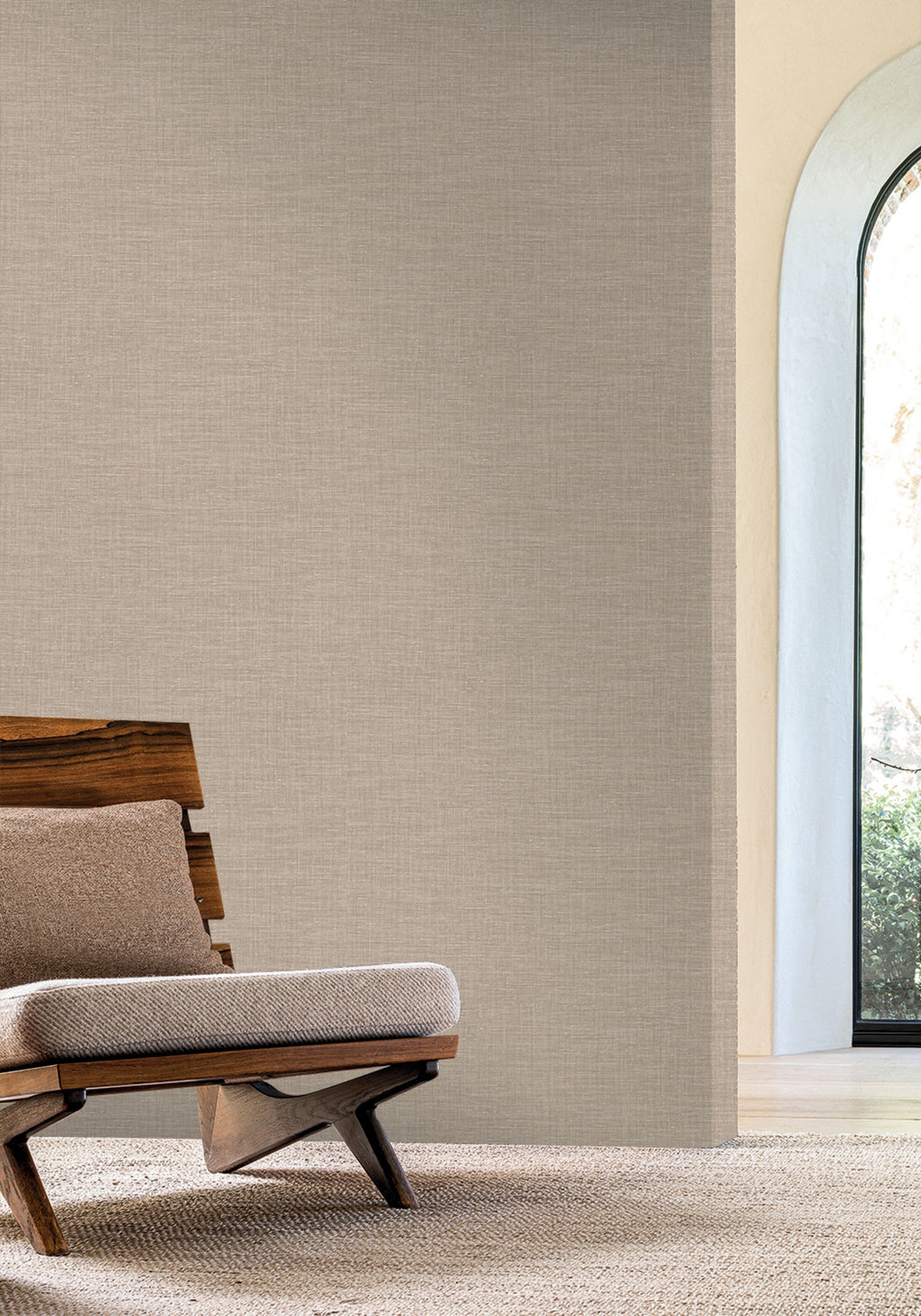 Casamance behang Edition Rayures Shinok 73818854 in interieur