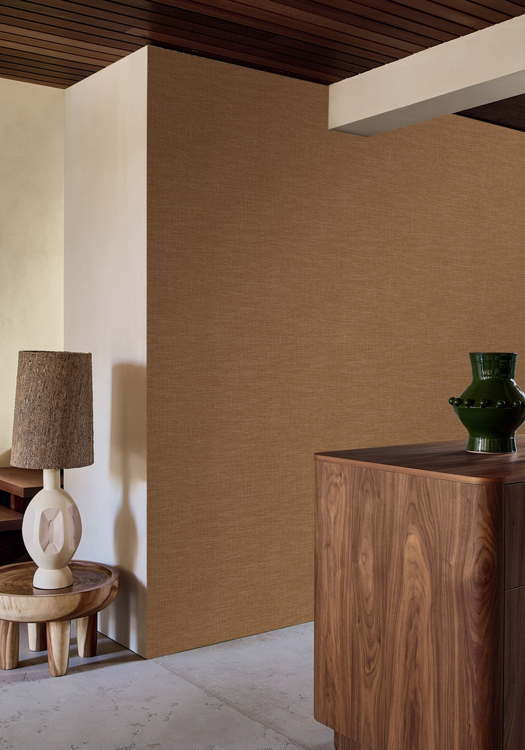 Casamance behang Edition Rayures Shinok 73819466 in interieur