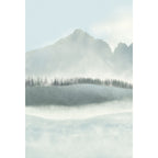 Casamance fotobehang Panoramas Les Intemporels Aravis 73991528 bleu ciel