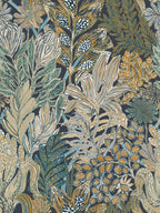 Casamance behang Jardin Félicia Borromee 74320324 marine vert