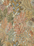 Casamance behang Jardin Félicia Borromee 74320732 lichen terre de sienne (staal)