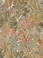 Casamance behang Jardin Félicia Borromee 74320732 lichen terre de sienne