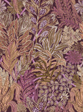 Casamance behang Jardin Félicia Borromee 74321038 pourpre olive