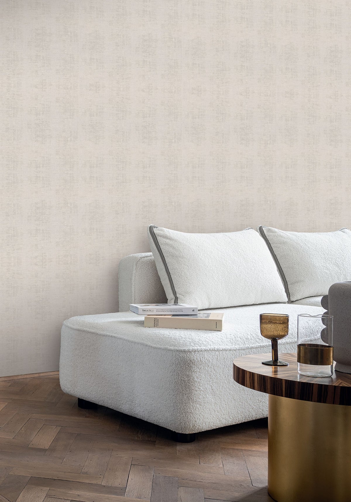 Casamance behang Le Velours 3 Johara 74390268 in interieur