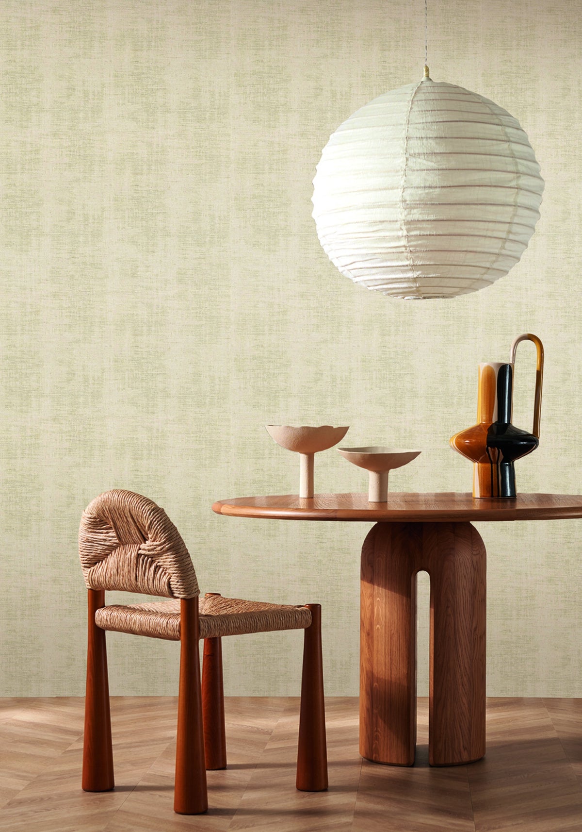 Casamance behang Le Velours 2 Johara 74390472 in interieur