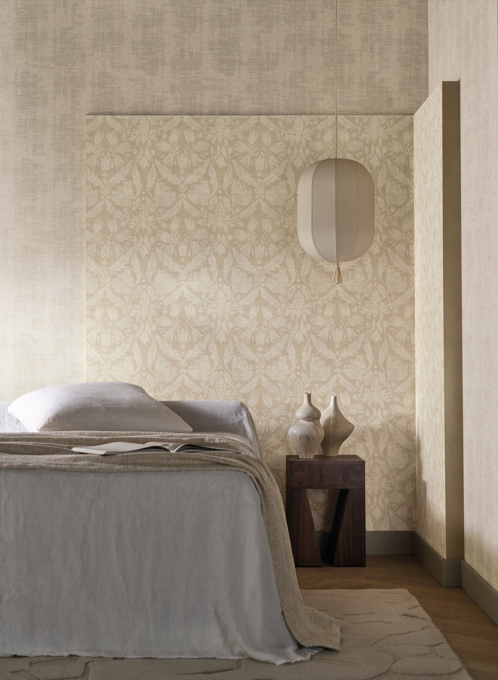 Casamance behang Le Velours 2 Johara 74394860 in interieur