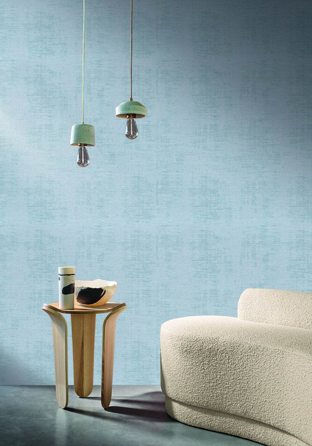 Casamance behang Le Velours 2 Johara 74395982 in interieur