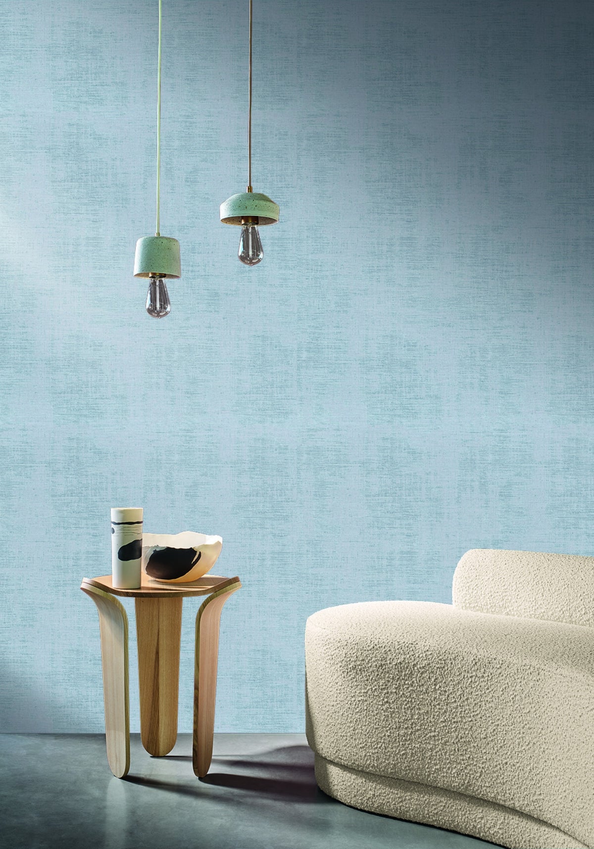 Casamance behang Le Velours 2 Johara 74395982 in interieur
