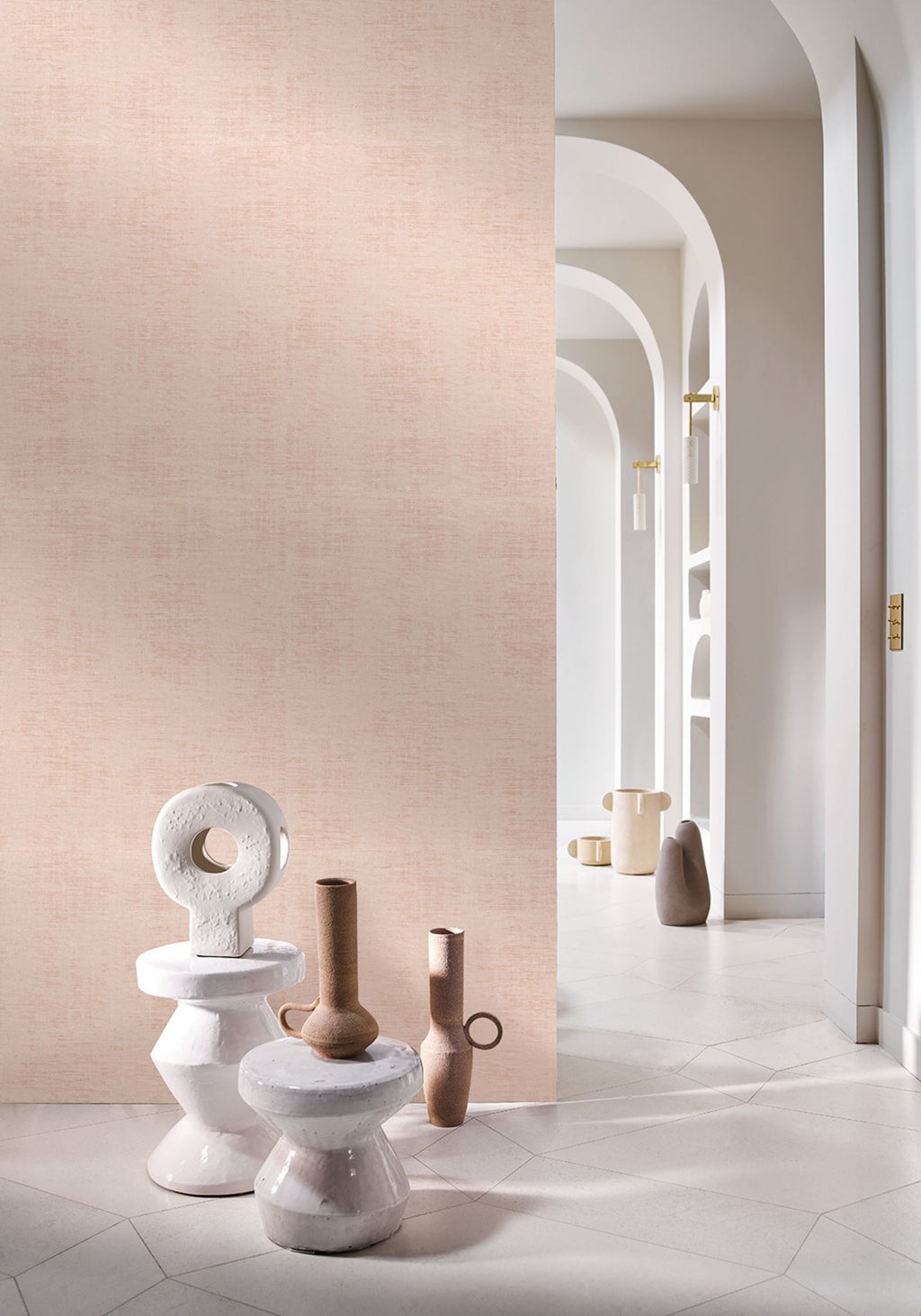 Casamance behang Le Velours 3 Johara 74396594 in interieur
