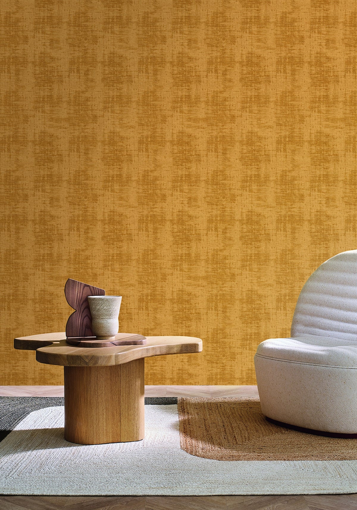 Casamance behang Le Velours 3 Johara 74398636 in interieur