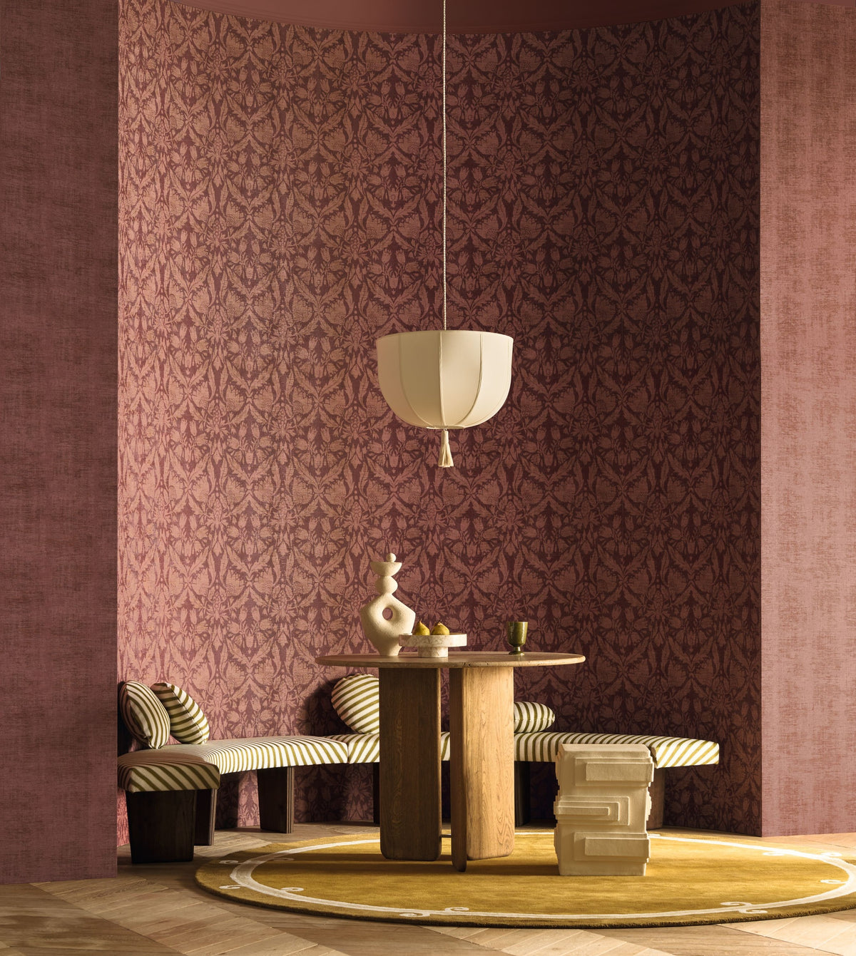 Casamance behang Le Velours 3 Johara 74398942 in interieur