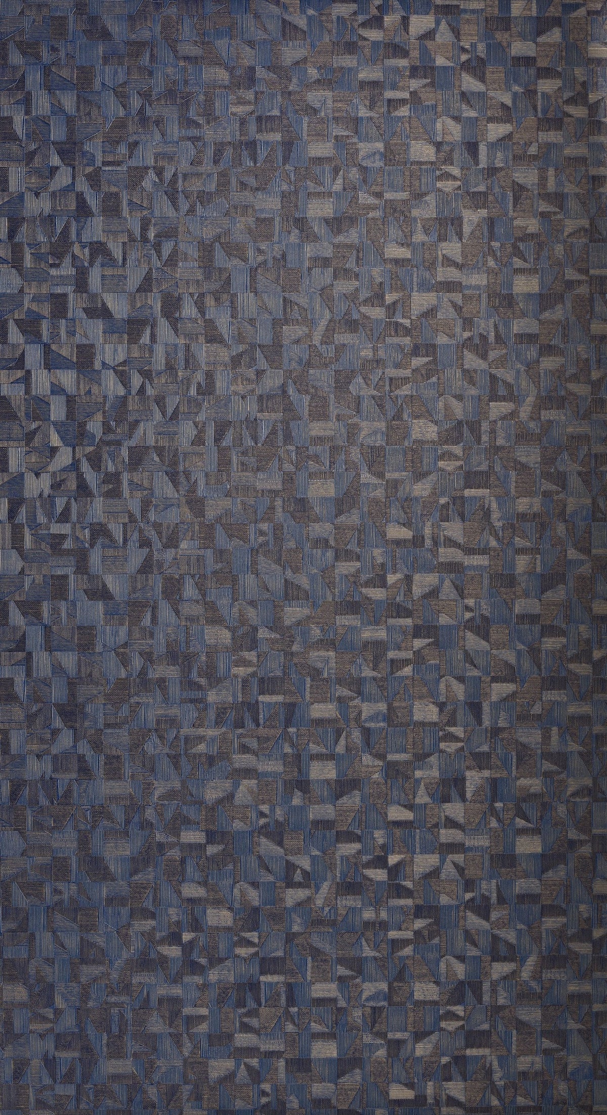 Casamance behang Textures Métalliques Tiznit 74400854 bleu (staal)