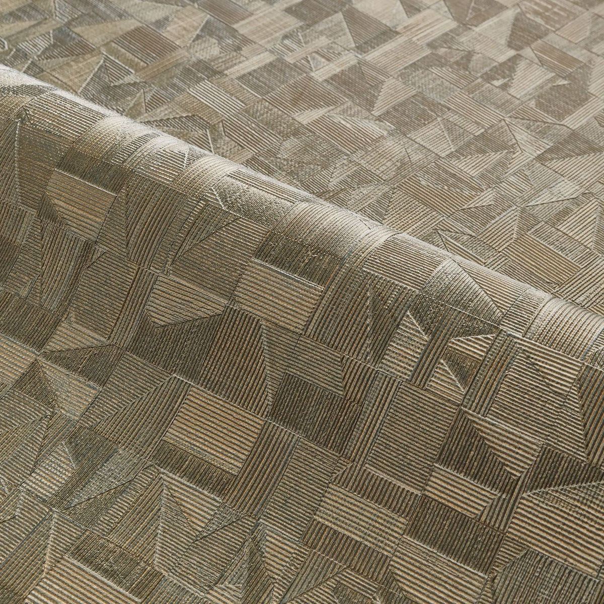 Casamance behang Textures Métalliques Tiznit 74401058 detail