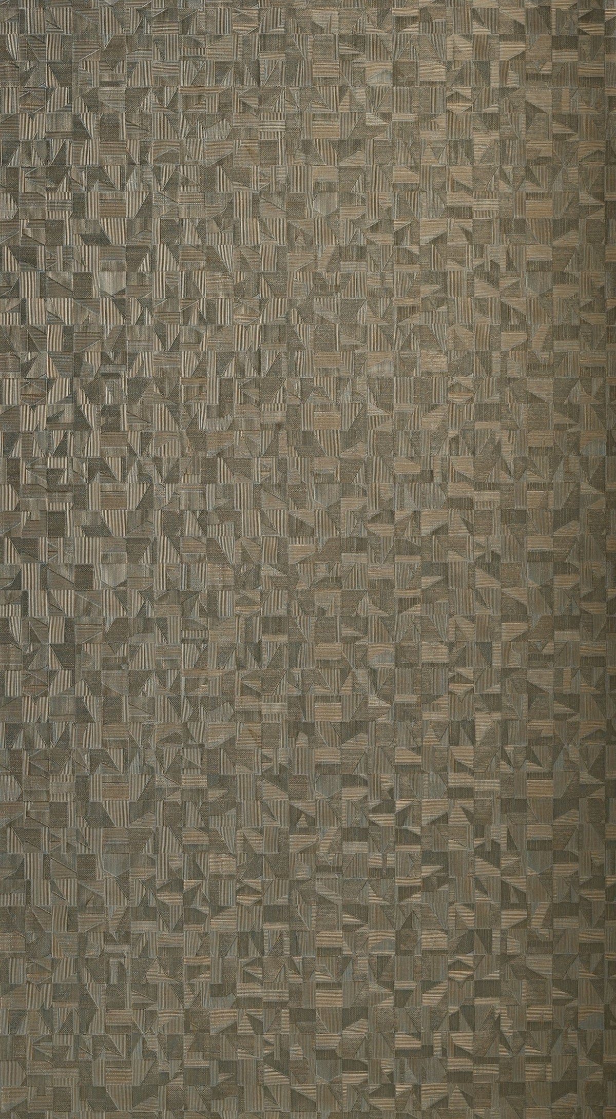 Casamance behang Textures Métalliques Tiznit 74401058 kaki doré (staal)