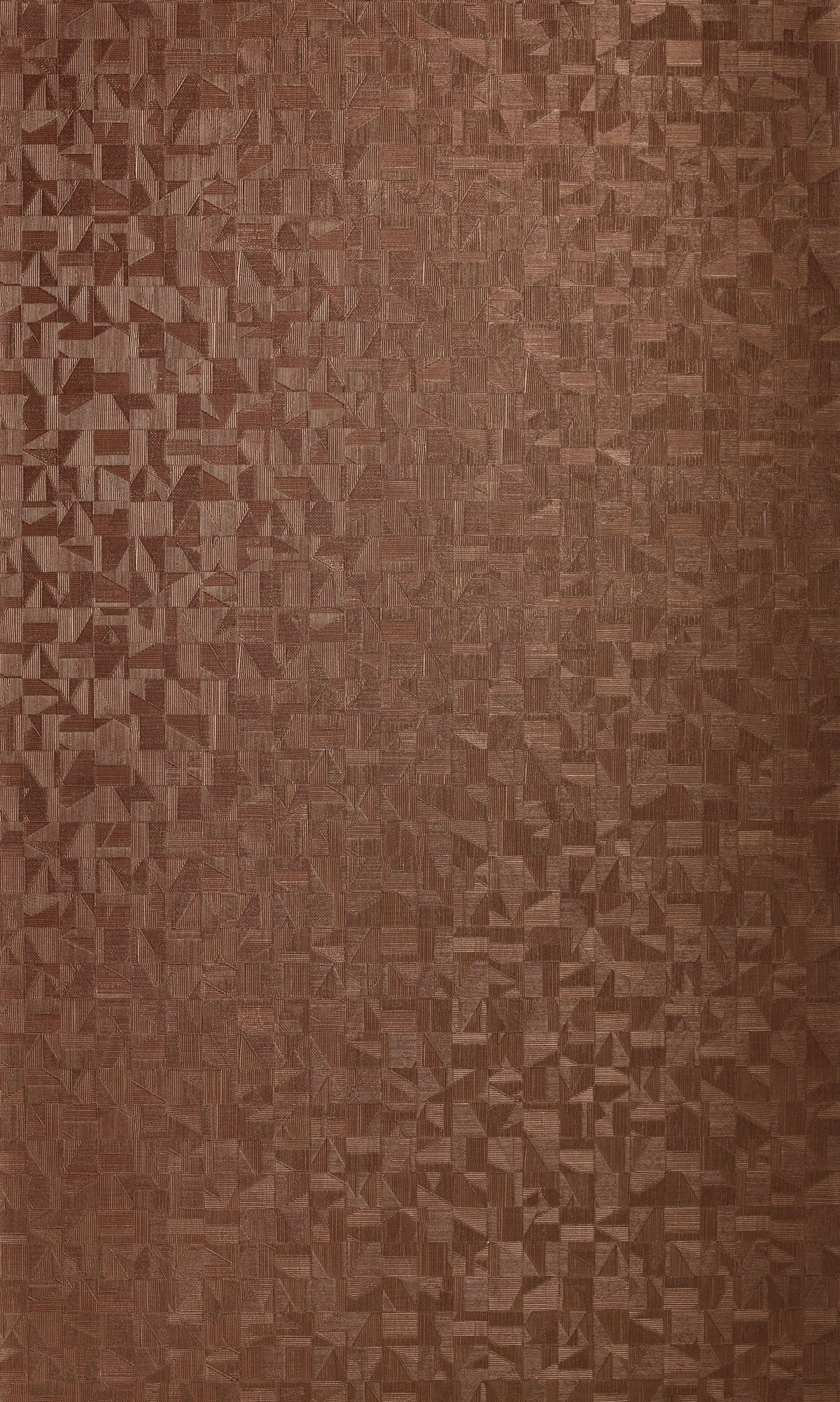 Casamance behang Textures Métalliques Tiznit 74401160 acajou doré (staal)