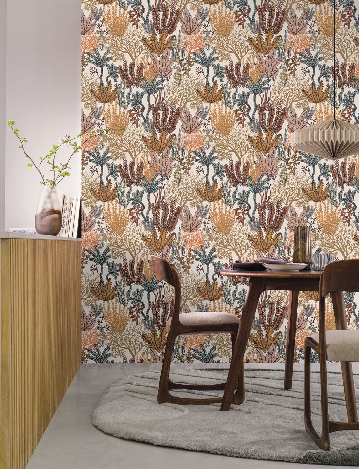 Casamance behang Orphée Posidonie 74700202 detail