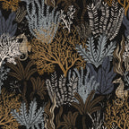 Casamance behang Orphée Posidonie 74700406 noir