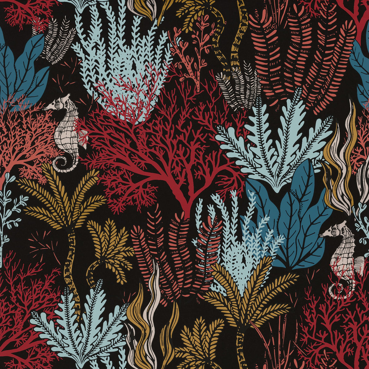 Casamance behang Orphée Posidonie 74700508 multico